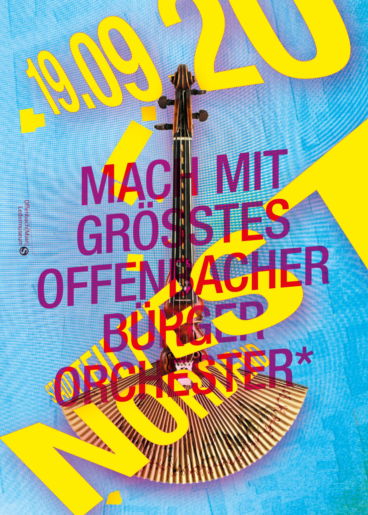 diy orchester offenbach postkarte
